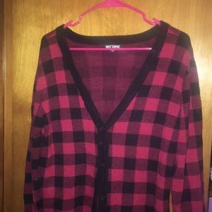 hot topic cardigan sweater